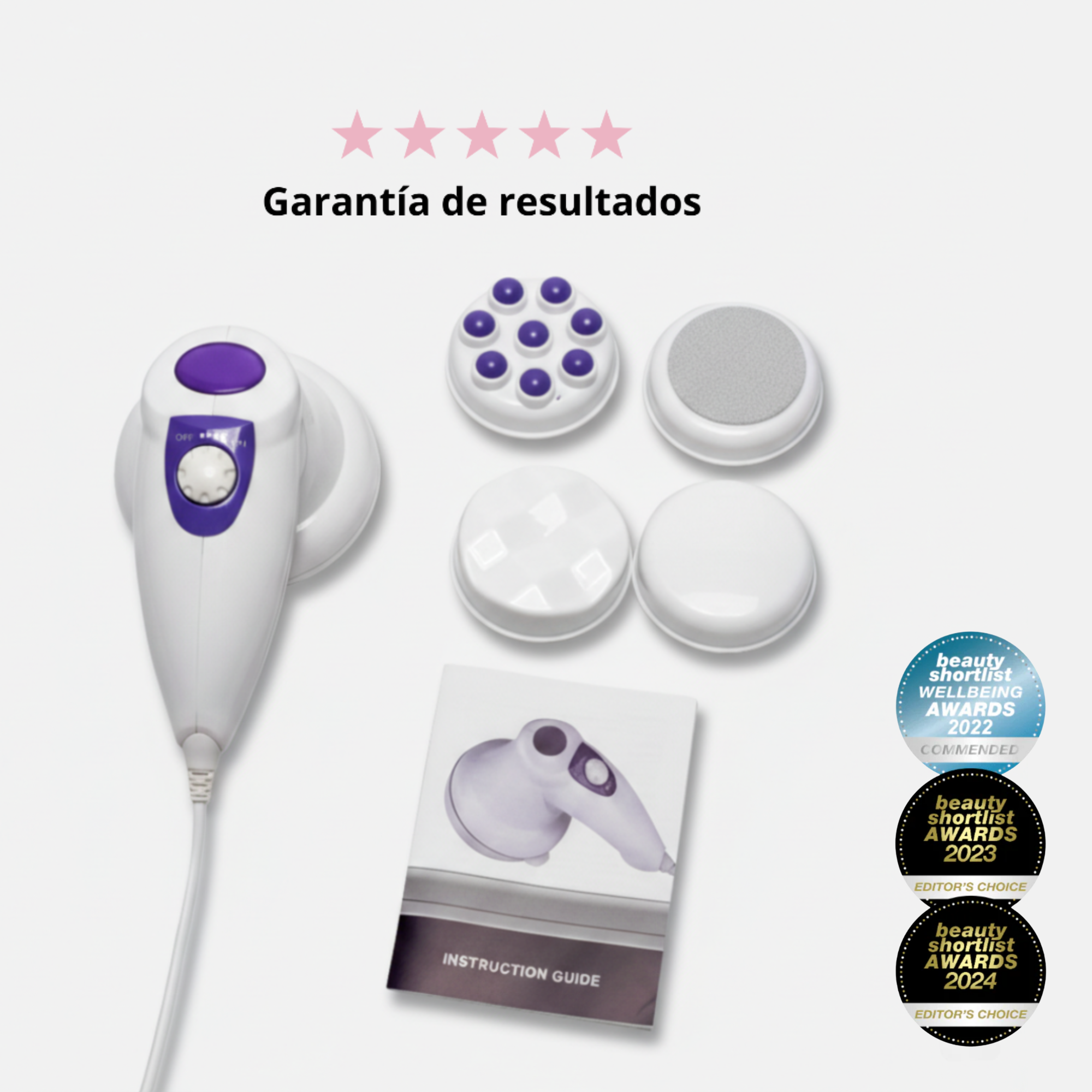 Masajeador anticelulítico 5 en 1