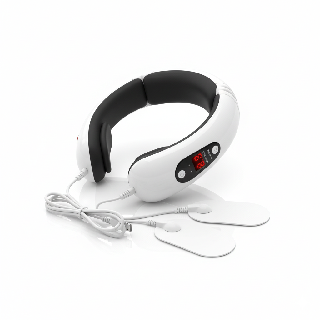 Masajeador de cuello y espalda electromagnético