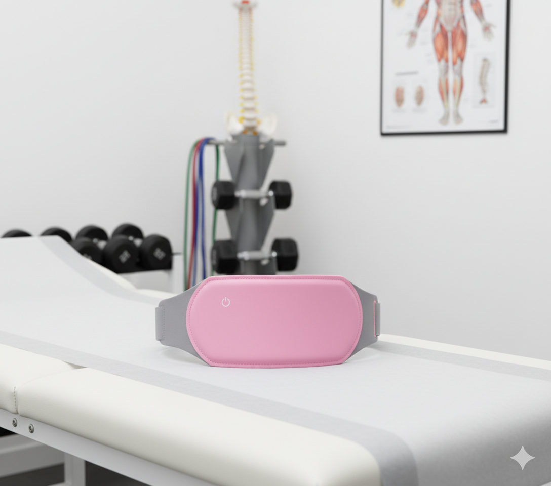 Cinturon calefactado para dolores menstruales y cólicos