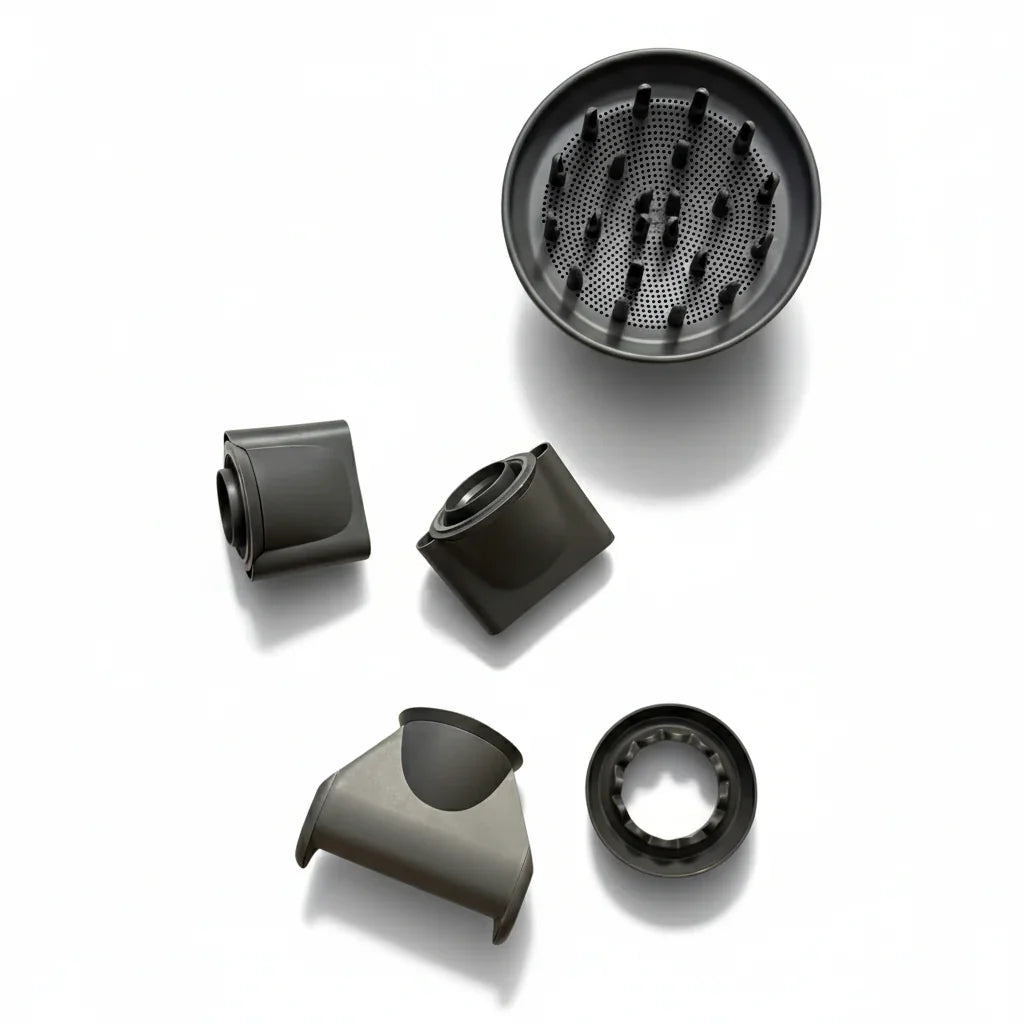 Secador de pelo profesional con cabezales imantados